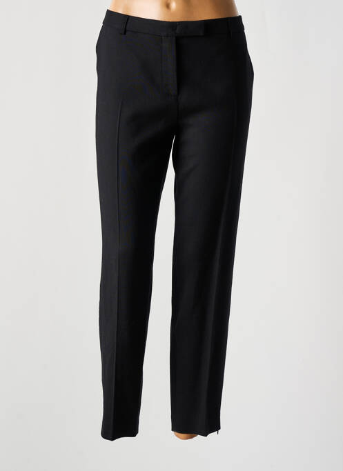 Pantalon droit noir PABLO pour femme