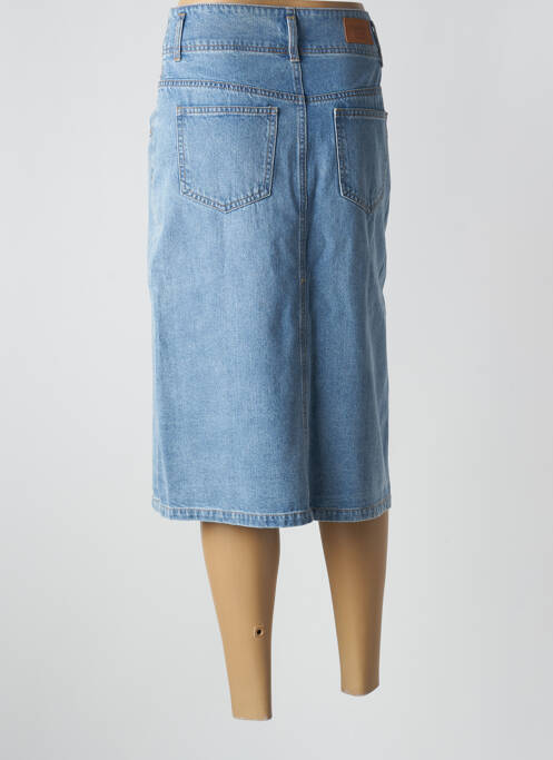 Jupe longue bleu C'EST BEAU LA VIE pour femme