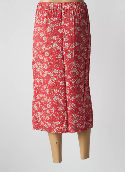 Jupe longue rouge C'EST BEAU LA VIE pour femme