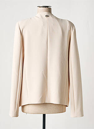 Veste chic fausses poches beige TWINSET femme