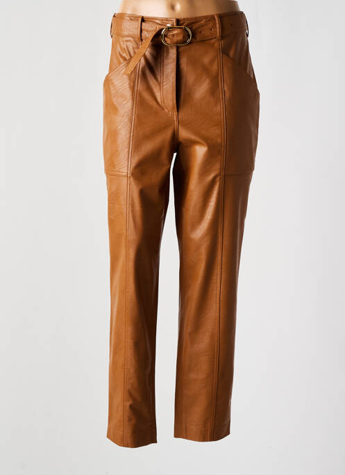 Pantalon droit marron TWINSET pour femme