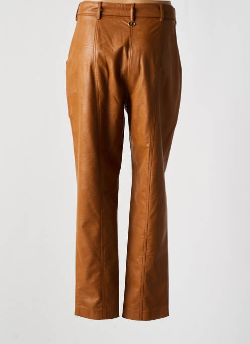 Pantalon droit marron TWINSET pour femme