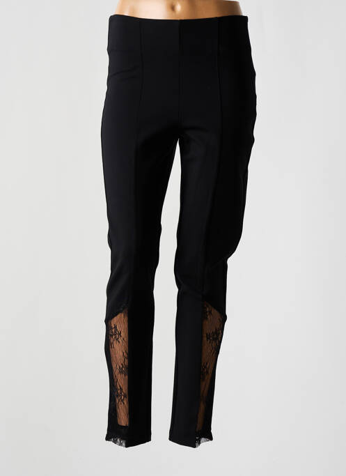 Pantalon slim noir TWINSET pour femme