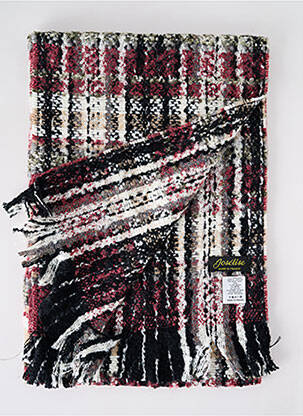 Echarpe maille tricot noir JOSÉLISE femme