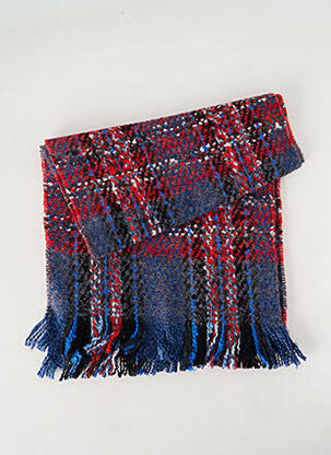 Echarpe maille tricot bleu JOSÉLISE femme
