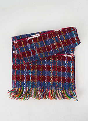 Echarpe maille tricot rouge JOSÉLISE femme