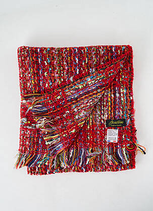 Echarpe maille tricot rouge JOSÉLISE femme