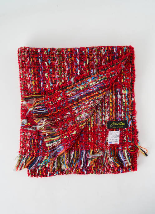 Echarpe rouge JOSÉLISE pour femme