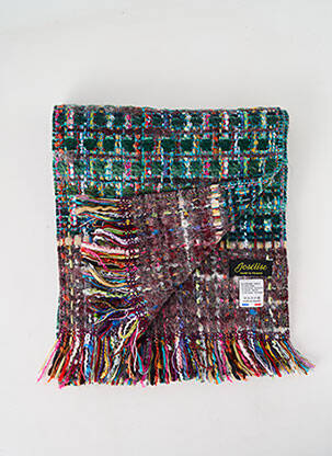Echarpe maille tricot vert JOSÉLISE femme