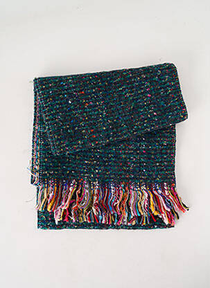 Echarpe maille tricot vert JOSÉLISE femme