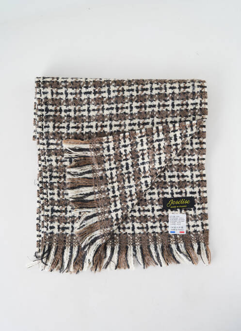 Echarpe marron JOSÉLISE pour femme