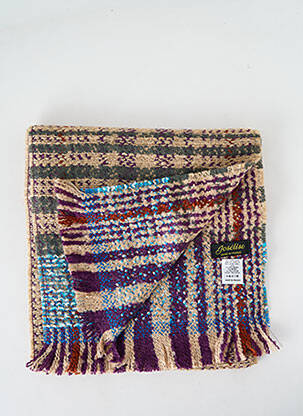 Echarpe maille tricot violet JOSÉLISE femme