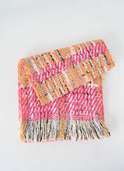 Echarpe rose JOSÉLISE pour femme seconde vue