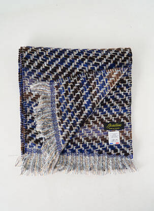 Echarpe maille tricot bleu JOSÉLISE femme