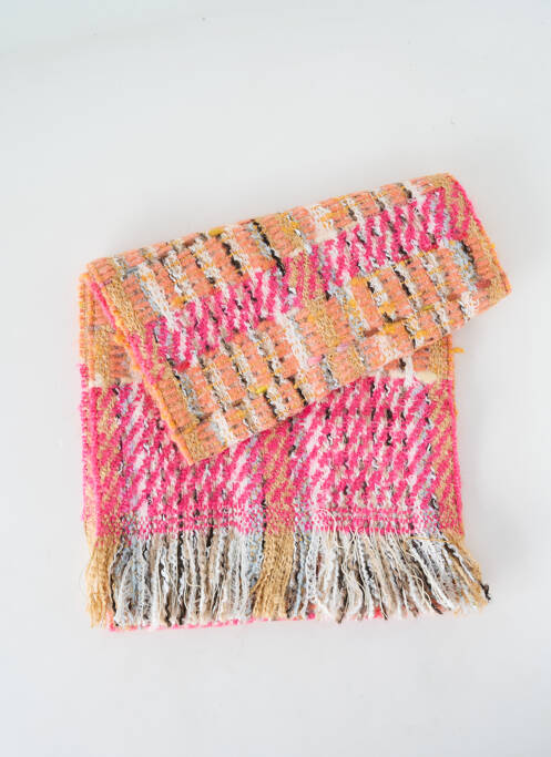 Echarpe rose JOSÉLISE pour femme