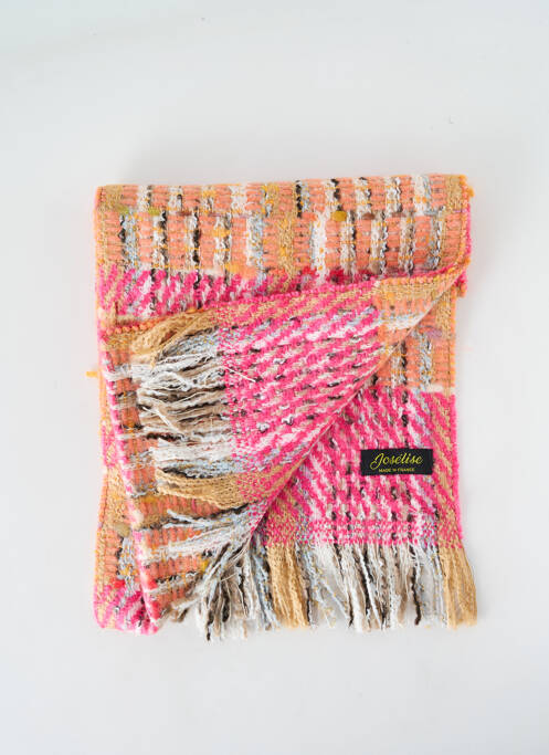 Echarpe rose JOSÉLISE pour femme