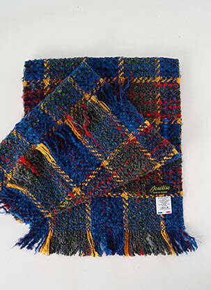 Echarpe maille tricot bleu JOSÉLISE femme