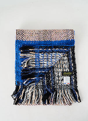 Echarpe maille tricot bleu JOSÉLISE femme