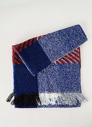 Echarpe maille tricot bleu JOSÉLISE femme