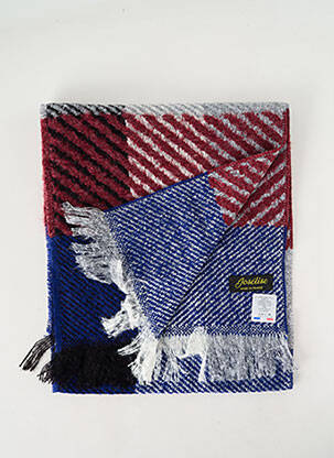 Echarpe maille tricot bleu JOSÉLISE femme