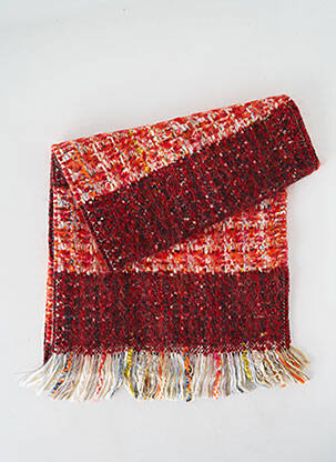 Echarpe maille tricot rouge JOSÉLISE femme