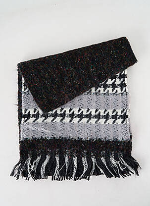 Echarpe maille tricot noir JOSÉLISE femme