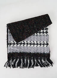 Echarpe maille tricot noir JOSÉLISE femme