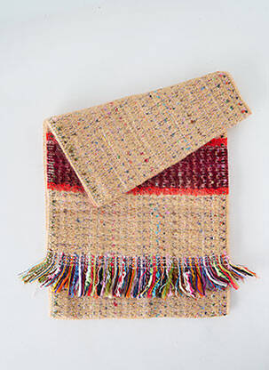 Echarpe maille tricot beige JOSÉLISE femme