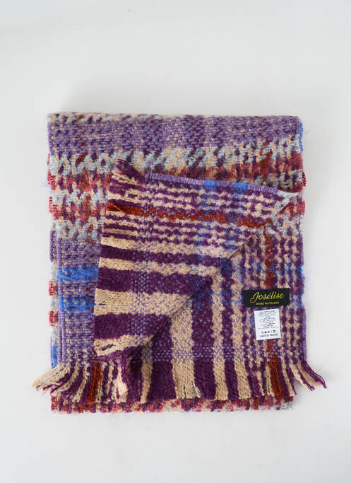 Echarpe violet JOSÉLISE pour femme