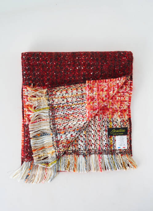 Echarpe rouge JOSÉLISE pour femme