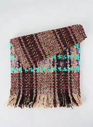 Echarpe maille tricot beige JOSÉLISE femme