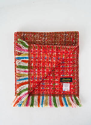 Echarpe maille tricot rouge JOSÉLISE femme