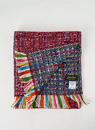 Echarpe maille tricot violet JOSÉLISE femme