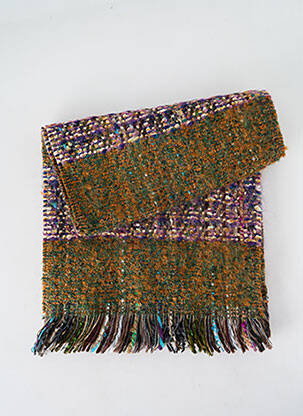 Echarpe maille tricot vert JOSÉLISE femme