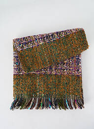 Echarpe maille tricot vert JOSÉLISE femme