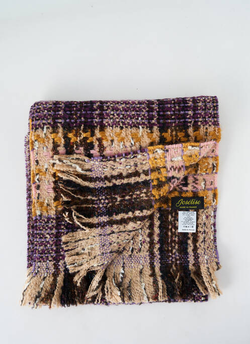 Echarpe violet JOSÉLISE pour femme