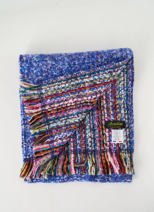 Echarpe bleu JOSÉLISE pour femme
