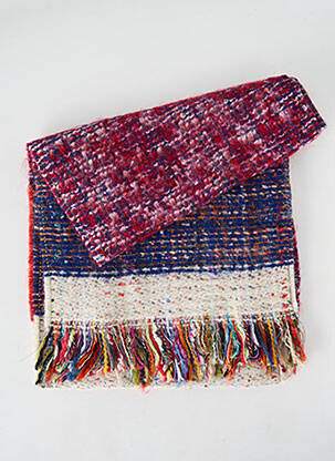 Echarpe maille tricot violet JOSÉLISE femme