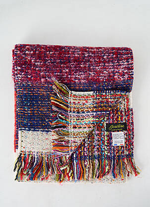 Echarpe maille tricot violet JOSÉLISE femme