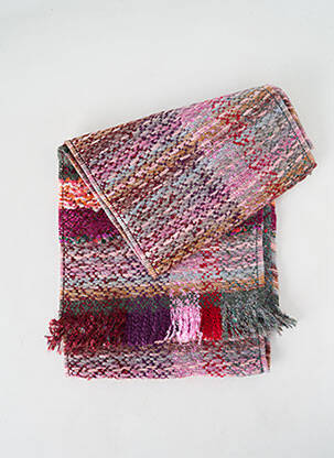 Echarpe maille tricot violet JOSÉLISE femme
