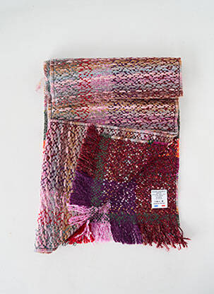 Echarpe maille tricot violet JOSÉLISE femme