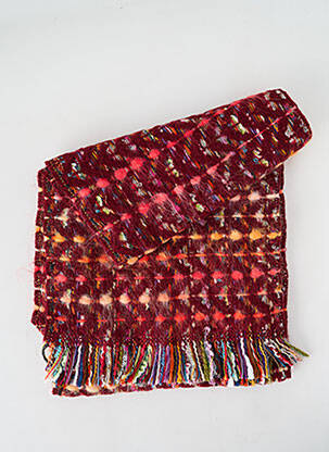 Echarpe maille tricot violet JOSÉLISE femme