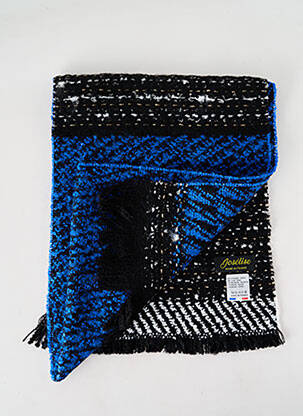 Echarpe maille tricot bleu JOSÉLISE femme