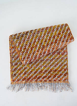 Echarpe maille tricot gris JOSÉLISE femme