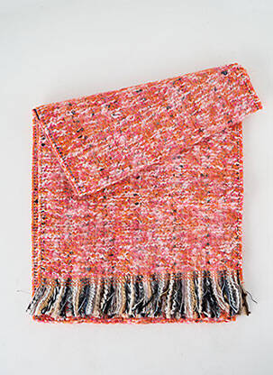 Echarpe maille tricot rose JOSÉLISE femme