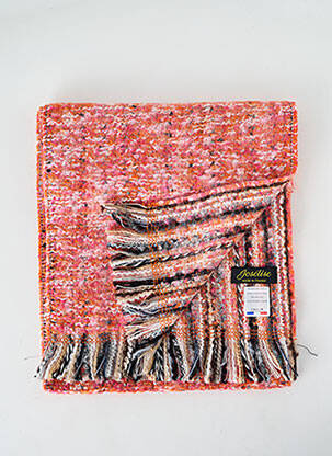 Echarpe maille tricot rose JOSÉLISE femme
