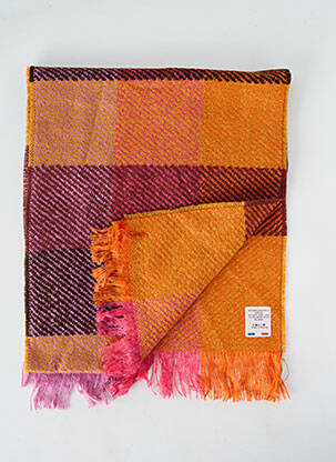 Echarpe maille tricot orange JOSÉLISE femme
