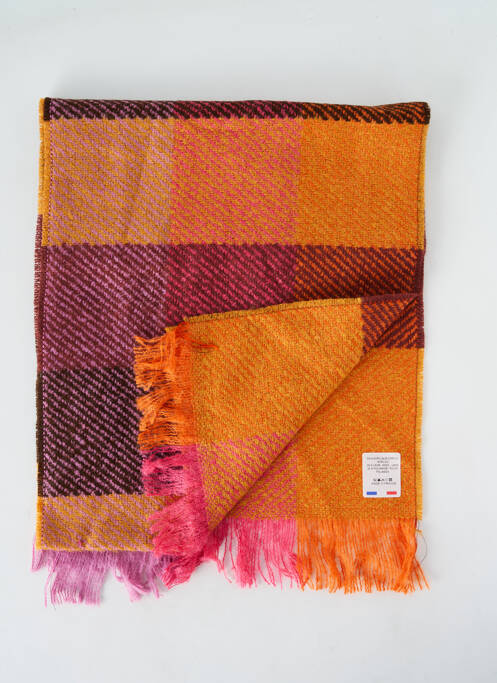 Echarpe orange JOSÉLISE pour femme