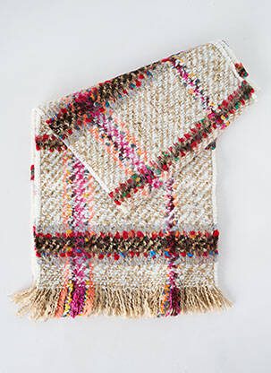 Echarpe maille tricot beige JOSÉLISE femme