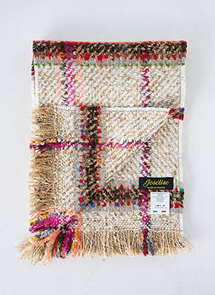Echarpe maille tricot beige JOSÉLISE femme